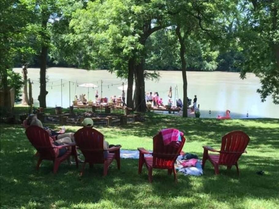 The River Haven - Sleeps 32 - On Guadalupe River 세강 외부 사진