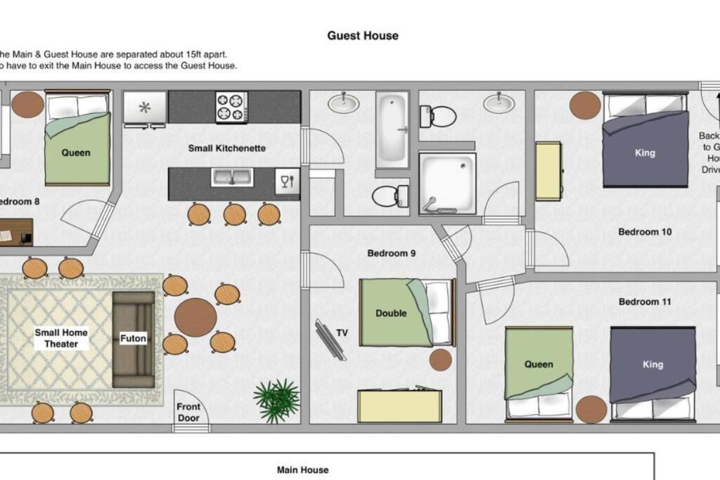 The River Haven - Sleeps 32 - On Guadalupe River 세강 외부 사진